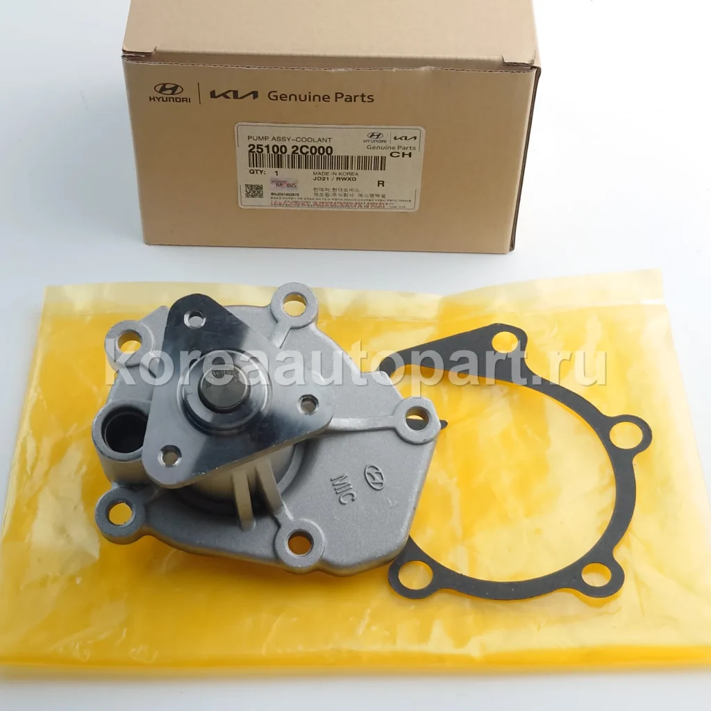 Water Pump / Water Pump Gasket / Pump Pulley – OE 25100-2C000