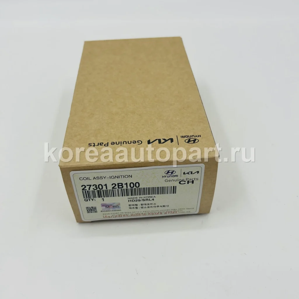 Ignition Coil / Spark Plug Wire / Spark Plug – OE 27301-2B100