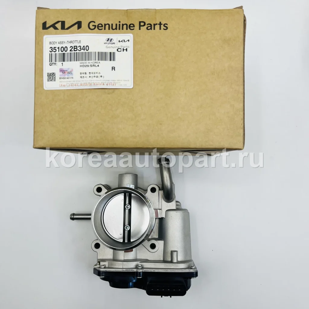 Throttle Body / Idle Air Control Valve / Throttle Sensor – OE 35100-2B340