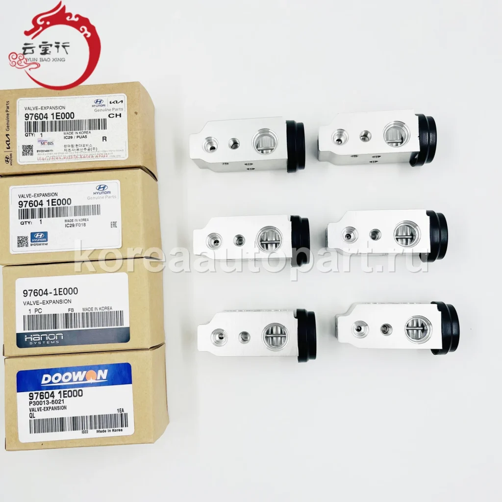 Condenser / Expansion Valve / AC Valve / AC Hose – OE 97604-1E000
