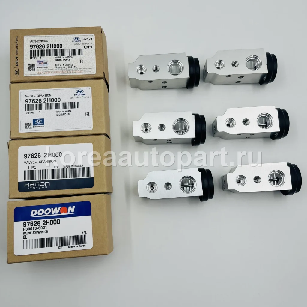 Condenser / Expansion Valve / AC Valve / AC Hose – OE 97626-2H000